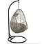 Подвесное кресло-кокон Di Volio Bacoli одноместное серый - миниатюра 9