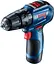 Шурупокрут-дриль ударний акумуляторний Professional GSB 12V-30 12В Bosch teh0025293 - мініатюра 1