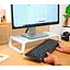 Подставка под монитор Trust Monta Glass Monitor St and White - миниатюра 8
