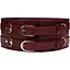 Бондажний пояс Liebe Seele Wine Red Waist Belt M бордовий - мініатюра 1