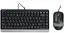 Бездротовий комплект (клавіатура + миша) A4Tech F1110 Fstyler Wireless Black-Grey (F1110 Grey)) - мініатюра 1