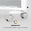 Конвекційний обігрівач Klarstein Hot Spot Slimcurve Double Wave 2-в-1 (10035061) - мініатюра 2