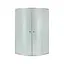 Душова кабіна Lidz Latwa SC90x90.SAT.MID.FR, скло Frost 4 мм без піддона, Універсальна, хром матовий, без поддона - мініатюра 1