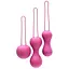 Набір вагінальних кульок Je Joue Ami Fuchsia, діаметр 3,8 см, 3,3 см, 2,7 см, 54 г, 71 г, 100 г - мініатюра 1