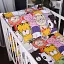 Комплект постельного белья MirSon Бязь 17-0674 Rainbow Zoo 160x220 см разноцветный (2200010257601) - миниатюра 4