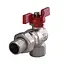 Кран шаровый угловой с американкой Selba 1/2″ SL1543 - миниатюра 2