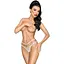 Трусики-стринги Penthouse Open Secret Light Pink открытый доступ декор из кружева и камня M/L - миниатюра 1