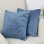 Подушка декоративна ТЕП Velour Dark Blue 40 x 40 см (3-00437_34012) - мініатюра 4