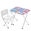 Дитячий столик складаний зі стільчиком M 5971-1 металік - мініатюра 1