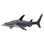 Ігрова фігурка Морського мешканця "Акула молот" HJ1058-2(Gray-1) бризкає водою, 25 см - мініатюра 1