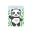 Картина по номерам стикерами в тубусе "Панда", 1200 стикеров 1852 33х48 см - миниатюра 2