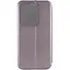 Кожаный чехол-книжка Epik Classy для Xiaomi Redmi Note 14 5G Серый - миниатюра 4