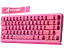 Клавіатура Attack Shark X68 HE Contours Side Printed RGB Pink - мініатюра 2