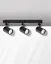 Світильник поворотний, спот Goldlux 328700 Lynx GU10 3x10W IP20 чорний - мініатюра 3