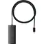 USB-хаб Baseus Lite Series 4-in-1 USB-C Black (WKQX030201) [152644] - мініатюра 2