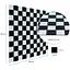 Мозаїка дзеркальна Wall Sticker 298х298х4.5мм Шахматка SW-00002366 - мініатюра 4