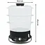 Пароварка Tefal Ultracompact 800 Вт чорна (VC204810) - мініатюра 2