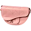 Детская сумка на цепочке из экокожи 16х11х5 см розовая (24-328) - миниатюра 1