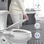 Універсальне біде-накладка SAMODRA Bidet H1 з боковим модулем, Біла (SMWDH1) - мініатюра 6