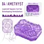 Мастурбатор Tenga Uni 04 Amethyst фиолетовый - миниатюра 2