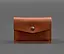 Кожаный кард-кейс 9.0 светло-коричневый краст - миниатюра 1