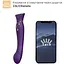 Смарт-вибратор 3 в 1 Zalo Queen Twilight Purple пульсирующая жемчужина и вакуум кристалл Swarovski - миниатюра 2