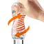 Мастурбатор Tenga Spinner Hexa помаранчевий - мініатюра 3