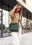 Сумка женская Sambag Rose зеленая 27 х 25 х 5 см (94380007) - миниатюра 1