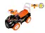Автомобиль для прогулок - толокар с музыкальным рулем ТехноК (оранжевый) - миниатюра 1