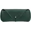 Кожаный чехол для очков BlankNote Crazy Horse с клапаном на резинке Зеленый  - миниатюра 1