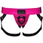 Труси для страпона Strap-On-Me Leatherette Harness Curious Fuchsia - мініатюра 1