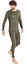 Термокофта Icebreaker 200 Oasis LS Crewe Ski Stripes Men L Loden Heather (1052-IB0 A56 HU069 L) - мініатюра 4