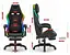 Компьютерное кресло Hell's HC-1039 LED RGB (тканина) - миниатюра 9