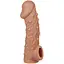 Насадка на пенис Kokos Penis Sleeve CS 002 L 17.6 см телесный - миниатюра 1