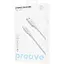 Кабель Proove Striped Silicone USB-A to USB-C 1m White (CCSS60001202) [133330] - миниатюра 2