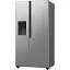 Холодильник Gorenje SBS 179х70х92 см 2 двери 376(190) л А++ NF+ Инв. диспенсер генератор льда Внешний диспл нерж - миниатюра 3