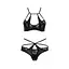 Комплект белья Passion NAVEL Set black L/XL - миниатюра 5