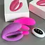 Кролик масажер точки G рожевий фіолетовий - мініатюра 1
