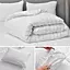 Комплект постільної білизни Ideia Cloud Dream полуторний (8-36028_білий) - мініатюра 3