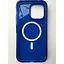 Оригинальный противоударный силиконовый чехол Tech21 Evo Check MagSafe для iPhone 14 Pro (6.1") Blue T21-9838 - миниатюра 7