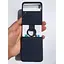 Оригінальний силіконовий чохол із кільцем Samsung для Galaxy Z Flip4 Silicone Cover with Ring Navy EF-PF721TNEGUA - мініатюра 10