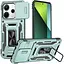 Ударопрочный чехол Epik Camshield Army Ring для Xiaomi Redmi Note 14 4G (Int. version) / 14 5G Зеленый / Light Green - миниатюра 1