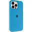 Чохол Epik Silicone Case Full Protective AA для Apple iPhone 13 Pro Max 6.7 Блакитний/Blue - мініатюра 1