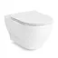 Унитаз подвесной Volle Oliva Rimless 13-45-165 с сидением Soft Close Slim, Белый - миниатюра 1