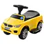 Дитяча каталка-толокар M 3503B-6 Жовтий, з батьківською ручкою - мініатюра 1