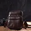 Сумка кожаная мужская Vintage 13,5х16х4 см sum0022668 - миниатюра 5