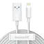 Кабели - набор из 2 штук Baseus Simple Wisdom Data Cable Kit USB to Lightning 2.4A (комплект 2 шт.) 1.5 метра - миниатюра 1