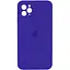 Чохол Epik Silicone Case Square Full Camera Protective AA для Apple iPhone 11 Pro 5.8 Фіолетовий/Ultra Violet - мініатюра 1