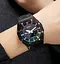 Часы мужские спортивные Skmei 2100 (Черные с черным циферблатом) - миниатюра 7