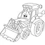 Детская раскраска ArtCraft Тракторец 25х30 см (15066-AC) - миниатюра 2